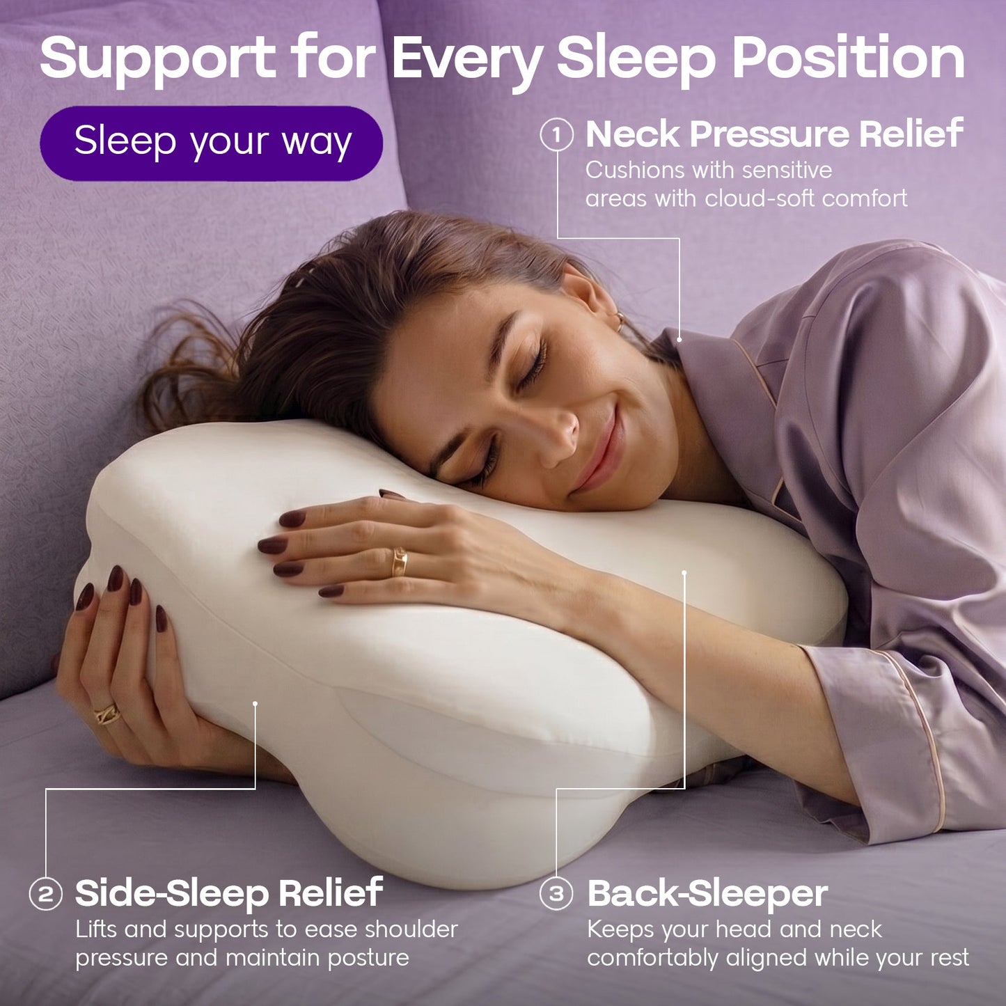 Comfur CloudRelief™ Pillow